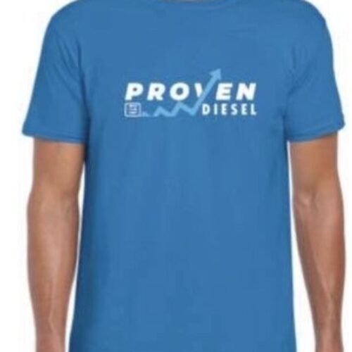 Blue Proven Diesel T Shirt