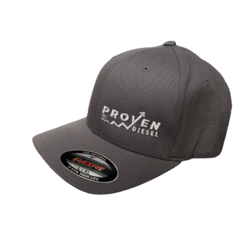 Gray Flex Fit Hat