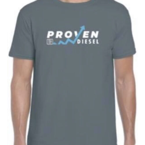 Gray Proven Diesel T Shirt
