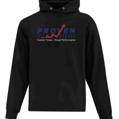 Proven Diesel Black Pull Over Hoodie
