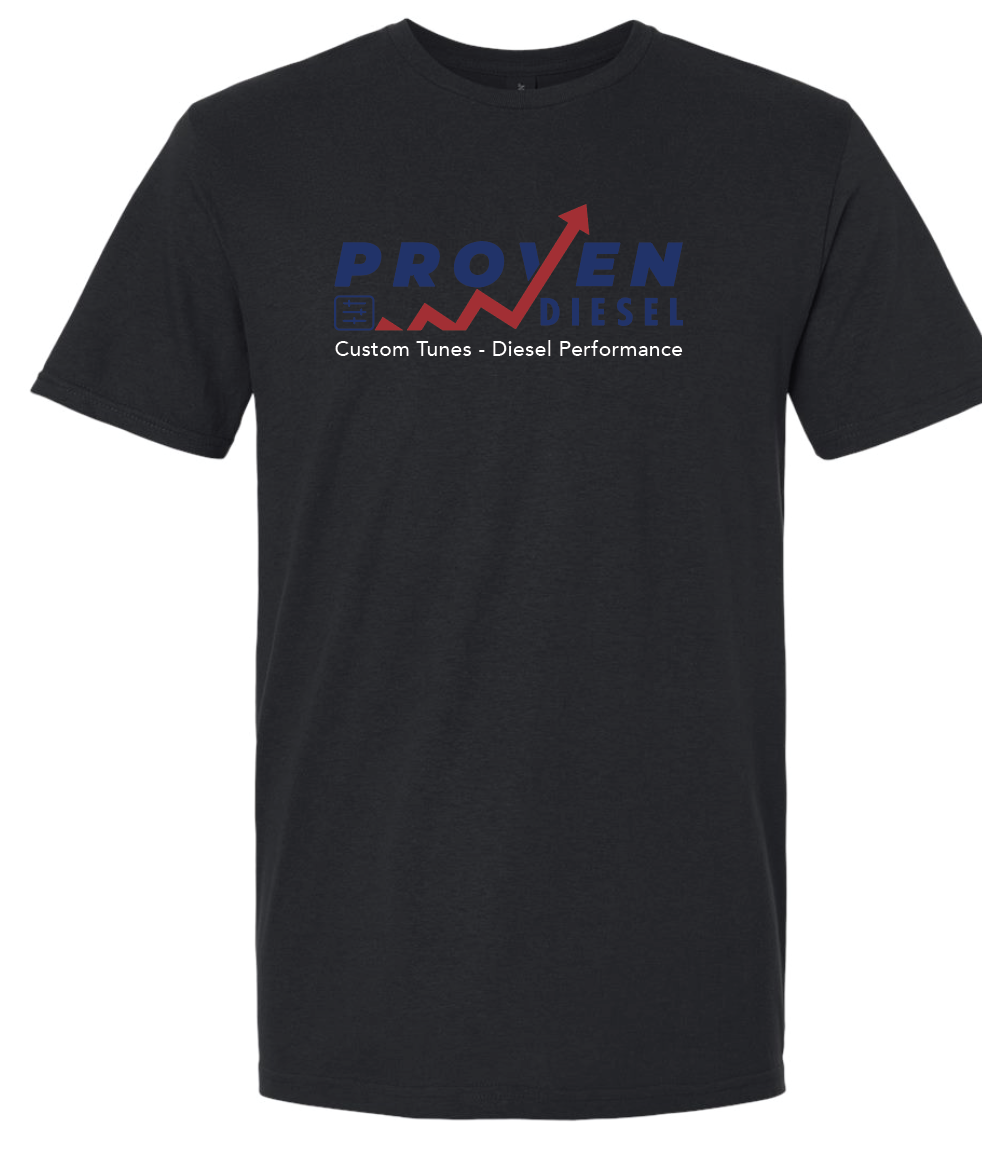 Black Proven Diesel Tee